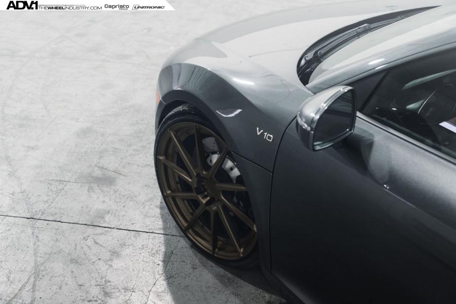 Детали экстерьера Audi R8 V10 on ADV.1 Wheels (ADV10RMV2CS) 2015 года  (фото 9 из 13)